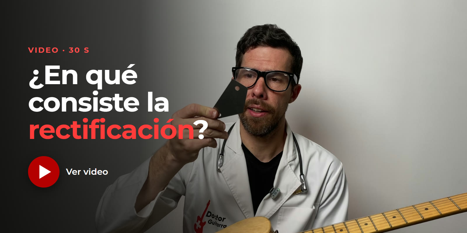 Video: ¿En qué consiste la rectificación?